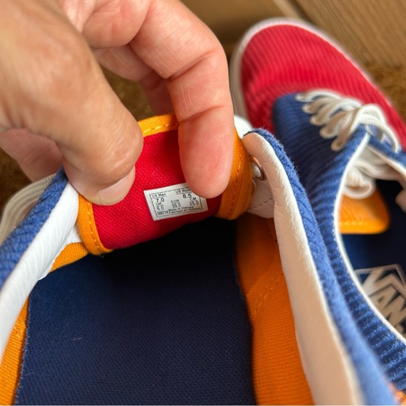 VANS MIXED CORDUROY OLD SKOOL sz 7 - Picture 6 of 6